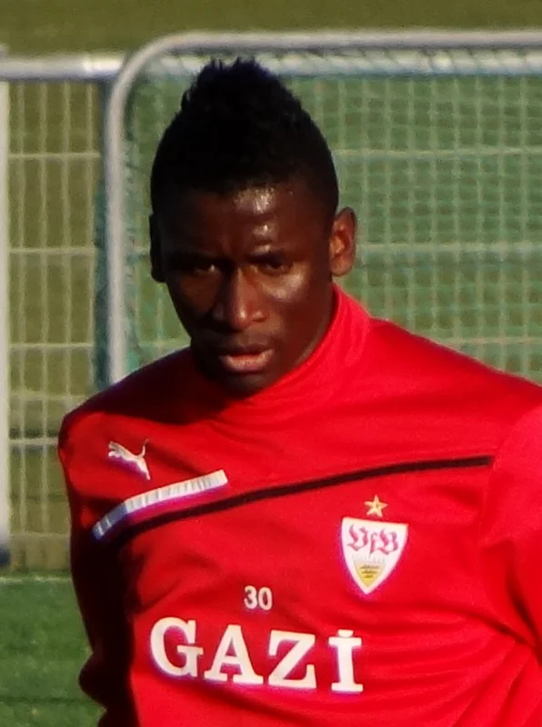 Antonio Rüdiger in a real archival VfB Stuttgart training photograph